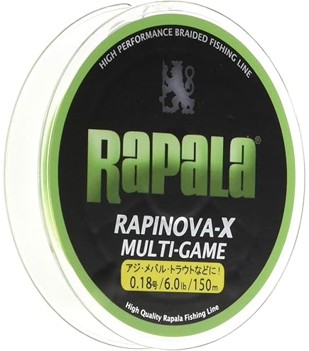 Amazon.co.jp: Rapala(ラパラ) PEライン ラピノヴァX マルチゲーム